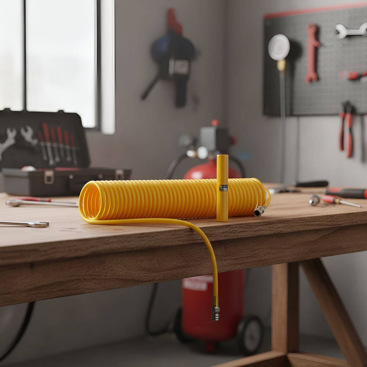 Manguera De Aire Para Compresor 15 M Deli - Imagen 2