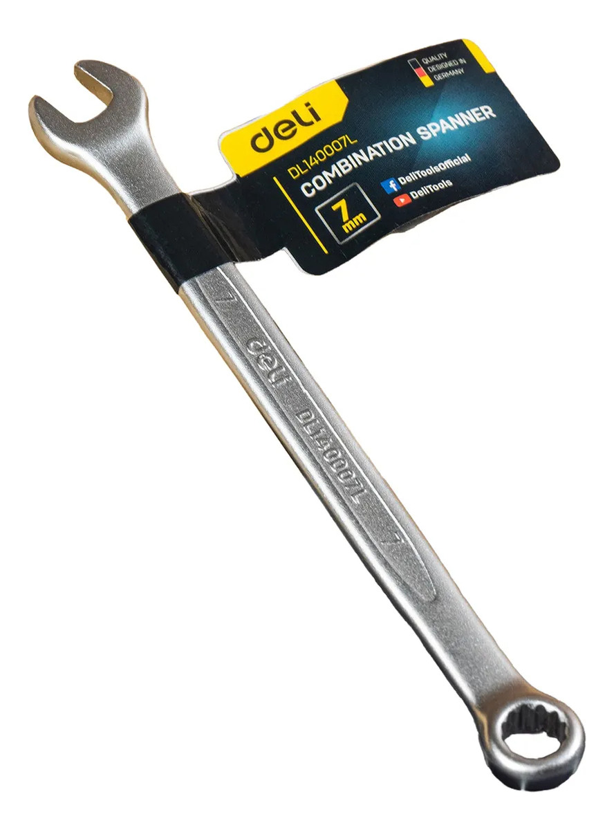 Llave Combinada 7mm Deli - Imagen 2