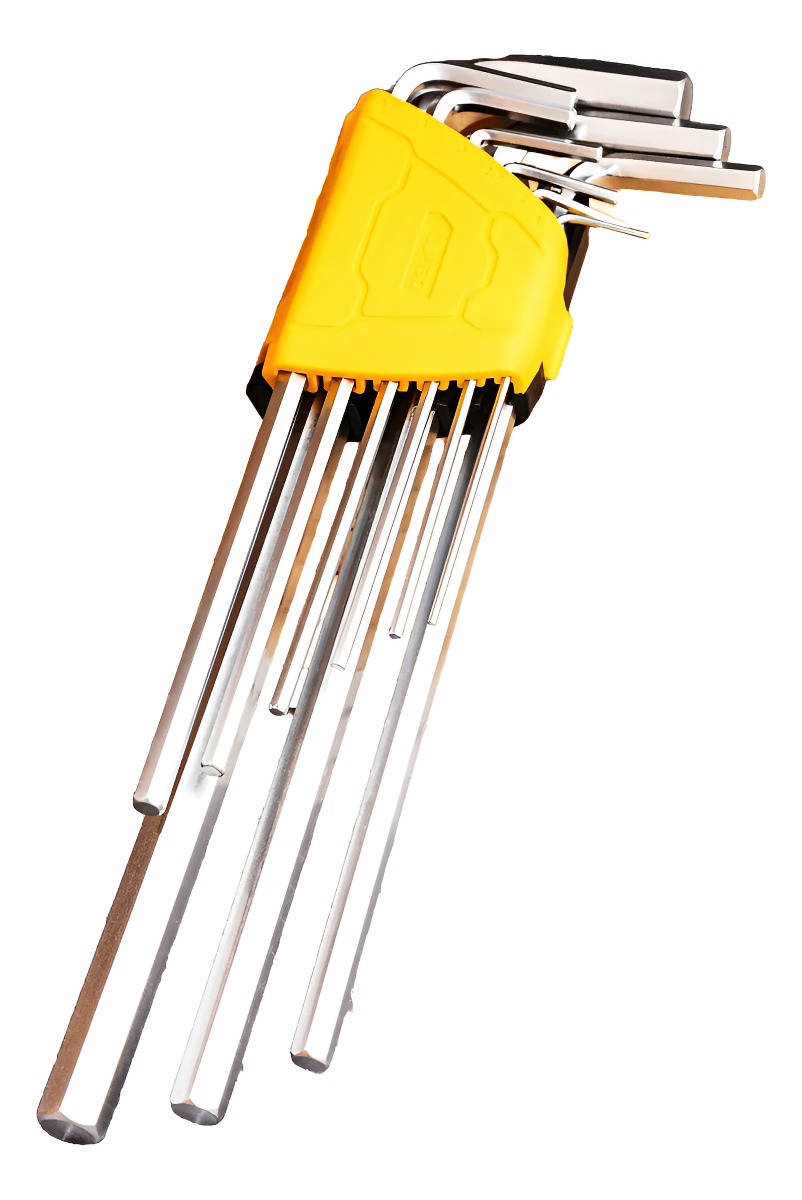 Juego De Llaves Allen Extra Largas 1.5 A 10mm Deli