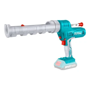 Pistola Inalámbrica Total 20v, Para Silicona En Pomo, Cartucho 10'', Velocidad Variable - No Incluye Batería Ni Cargador - Tcgli2001