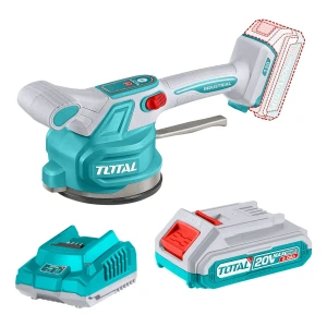 Ventosa Vibradora Total 20v Cerámicas 60kg, Batería Cargador