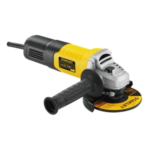 Miniamoladora angular Stanley STGS9115 de 60 Hz color amarillo y negro 900 W 220 V + accesorio