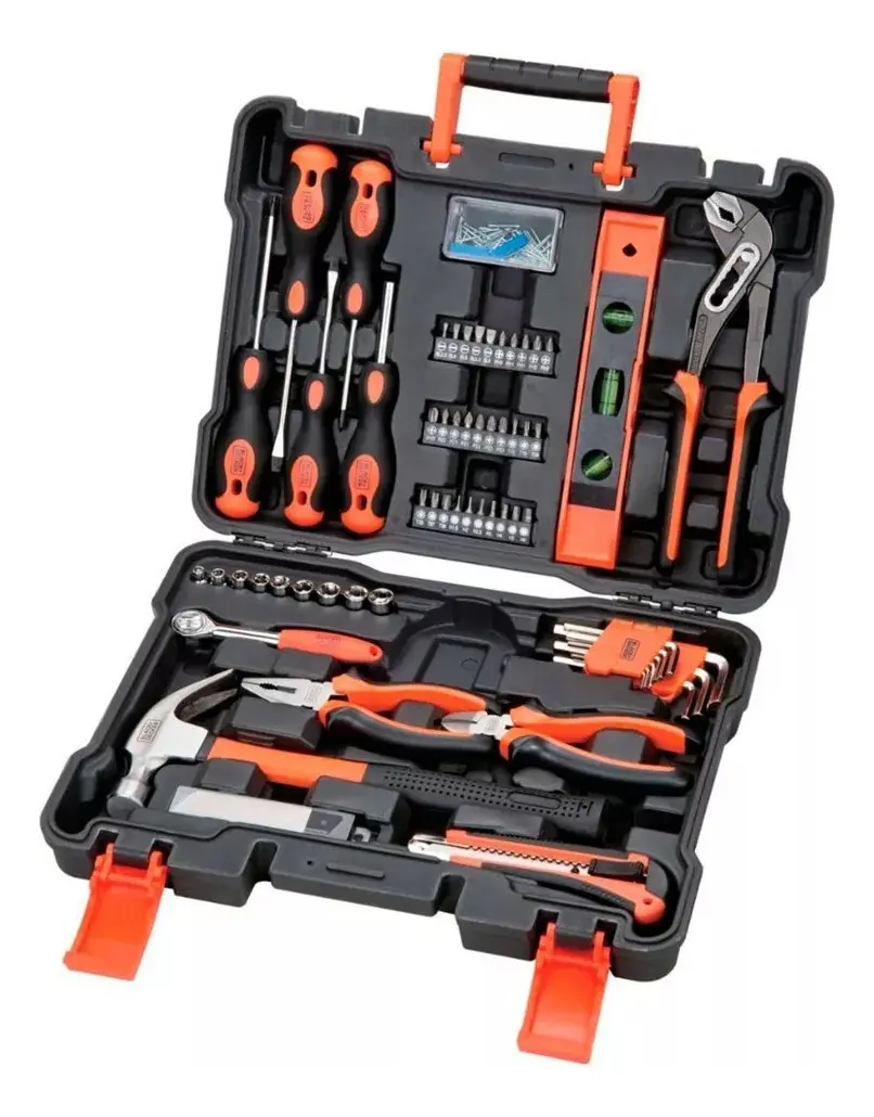 Set Herramientas Manuales X152 Black & Decker Bmt152c-ar B+d Color Negro