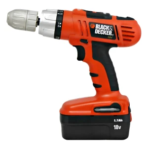 Taladro A Bateria C/ Maleta 18v, 1/2  Black And Decker 1.7ah