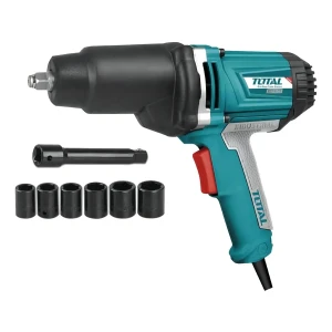 Llave, Pistola De Impacto Total 1050w, Línea Industrial, Encastre 1/2'', Torque 550nm - Incluye Maletín Y 6 Dados - TIW10101