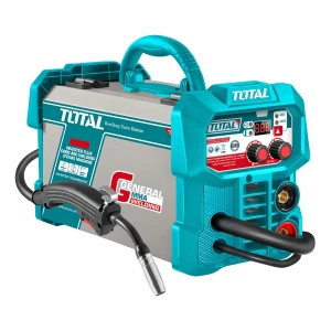 Soldadora IGBT Inverter Total 2 En 1 130A, Mma Electrodo Y Mig Sin Gas - Incluye Torcha, Porta Electrodo Y Rollo De Alambre 0.9mm - TFC13018