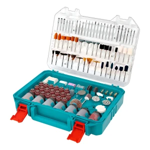 Set De 420 Piezas Total Para Mini Torno, Maletín Plástico - TAKMG4208