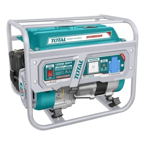 Generador A Nafta Total 1200w Motor 4 Tiempos OHV - Tanque 5.5 Litros, Peso 24Kg - TP115005
