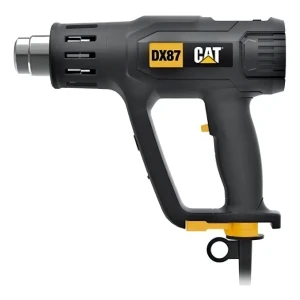 Soplador Térmico Caterpillar Cat Con Pistola Aire Caliente Negro Asombroso