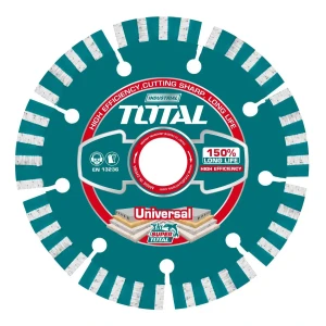 Disco Corte Total Diamantado Segmentado Para Acanaladora, 5'' 130mm, Eje 20mm, Seco Y Húmedo - Tac2111301