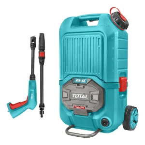 Hidrolavadora Inalámbrica Total 40v, 80bar, 1160psi - Caudal 4l/min - Motor Sin Carbones - Tanque Incorporado 15 Litros - Funciona Con 2 Baterías De No Incluye Batería Ni Cargador - TPWLI4006