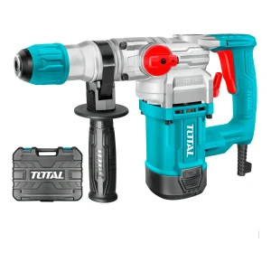 Rotomartillo Total 1050w Industrial, 4.5 J, Encastre SDS Plus - Incluye Maletín Y Accesorios - TH110266