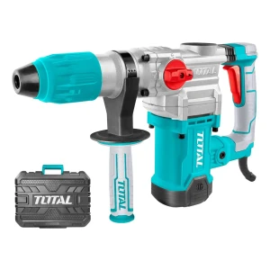 Rotomartillo Total 1600w Industrial, 10 J, Encastre Sds Max - Incluye Maletín Y Accesorios - Th1163855