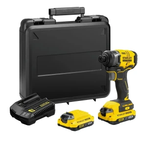 Kit Atornillador De Impacto V20 Fatmax Stanley Sbi810d2k-b2