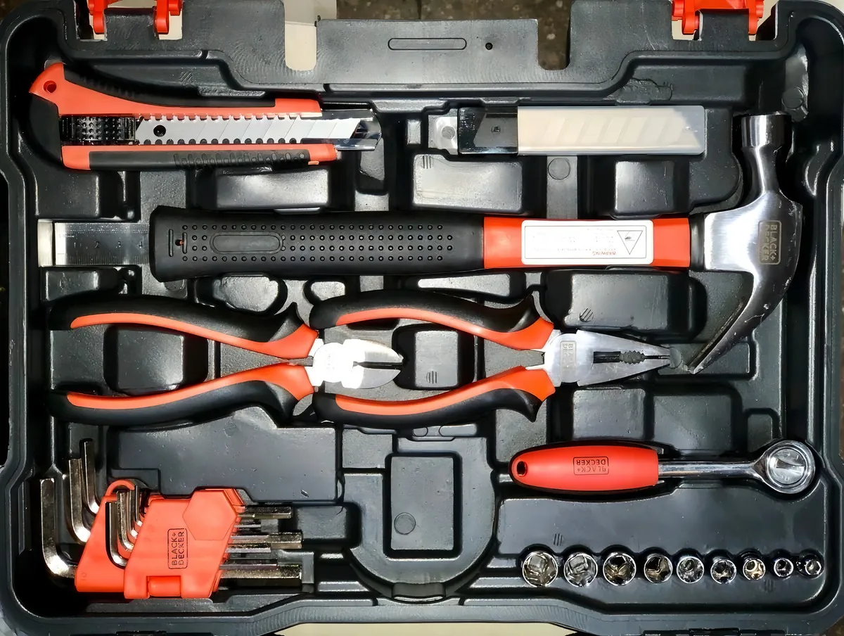 Set Herramientas Manuales X152 Black & Decker Bmt152c-ar B+d Color Negro - Imagen 6