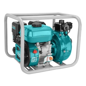 Motobomba Industrial A Nafta Total - Motor 7.5Hp, 4 Tiempos, 212cc - Altura Máxima 80m, Caudal 300L/min - Diámetro 2'' - TP3201H