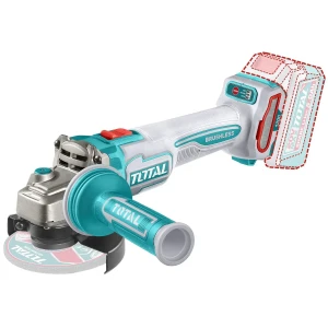 Amoladora Inalámbrica Total 20v Industrial - Motor Brushless, Sin Carbones 1200w - 4.1/2 Pulgadas, 115mm - No Incluye Batería Ni Cargador - Tagli212025