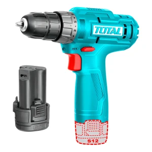 Taladro Atornillador Inalámbrico Total Mandril 10mm, 20NM - Incluye 1 Batería 1.5Ah Litio-Ion Con Puerto De Carga USB Tipo C - TDLI12428