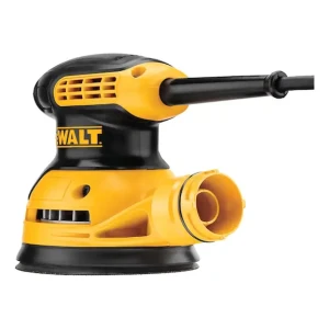 Lijadora profesional roto orbital DeWalt Lixadeira roto Orbital DWE6421-B2 con sistema velcro amarilla 50Hz/60Hz 280W