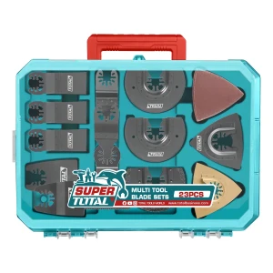 Set 23 Accesorios Total Para Sierra Multifunción Oscilante, Hojas Lijas - TAKTMT2301