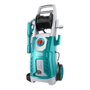Hidrolavadora Total, Línea Industrial 2500w - 160bar, 2300psi - Caudal 6.0l/min - Potente Motor De Inducción Con Bobinado De Cobre - Incluye Recipiente Para Jabón - TGT11246