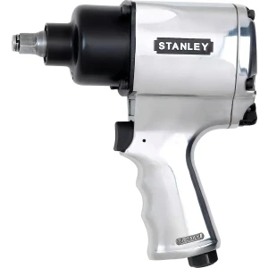 Llave De Impacto Rueda Auto Neumática Encastre 1/2 Stanley Color Gris