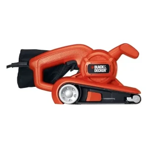 Lijadora de banda Black+Decker BR318 naranja 50Hz 680W