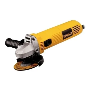 Miniamoladora angular DeWalt Amoladoras Angulares DWE4010 de 50 Hz color amarillo 750 W + accesorio