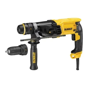 Rotomartillo electroneumático DeWalt D25134K amarillo y negro frecuencia de 50Hz con 800W de potencia