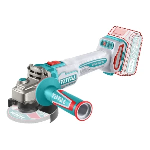 Amoladora Inalámbrica Total 20v Industrial - Motor Brushless, Sin Carbones 1200w - 5 Pulgadas, 125mm - No Incluye Batería Ni Cargador - TAGLI221253