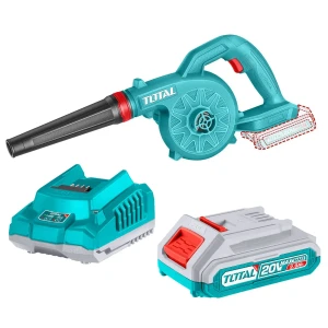 Soplador De Hojas Inalámbrico Total 20v, Jardinería - Con 1 Batería 2.0ah Litio-ion Y Cargador - Tabli20781