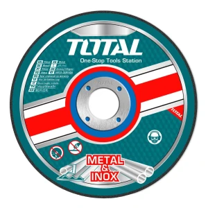 Set 100 Discos De Corte Metal Total Para Amoladora, 4.1/2'' 115mm, 1.0mm Espesor - TAC210115100